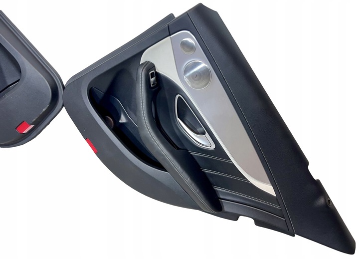 фото №15, Mercedes c63s w205 amg affalterbach сидіння обшивки комплект