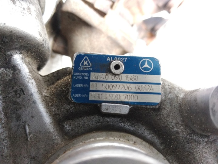 фото №6, Турбонагнетатель mercedes w169 w245 2.0cdi
