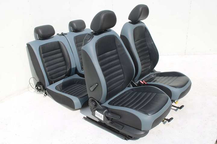 фото №7, Vw the beetle сиденья комплект сидений сидений сиденье обивка + боковина bo