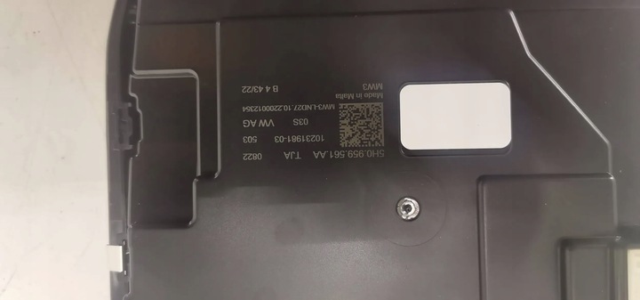 фото №9, Vw golf viii 8 2019- лампа кабины потолок интерьера 5h0959569c