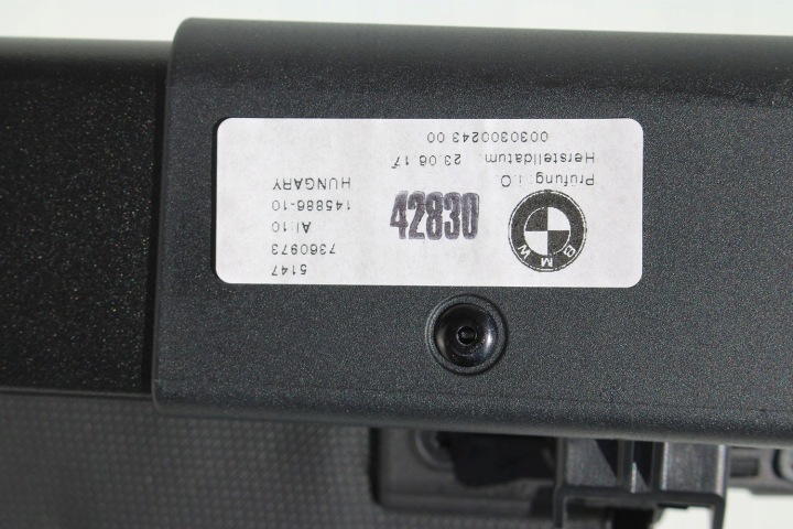 фото №7, Bmw 2 f46 зад ролета багажника 51477360973 7360973 чорна колір: чорний so