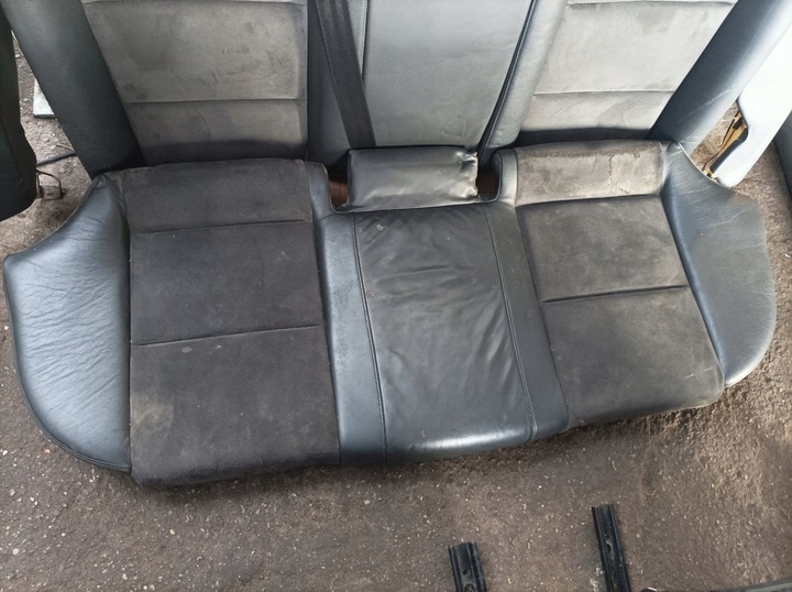 фото №8, Сиденья диван обшивки полукожа audi a4 b6 универсал s-line