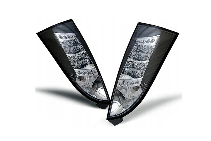 фото №2, Лампи задні ford focus mk1 10.98-10.04 чорний led tuningowe світлодіодні kpl зад s