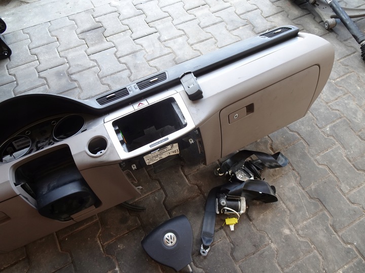 фото №6, Vw passat b6 fl панель раздаточная, ремни, подушки