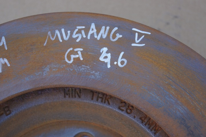 фото №6, Диски гальмівні перед ford mustang v 315mm