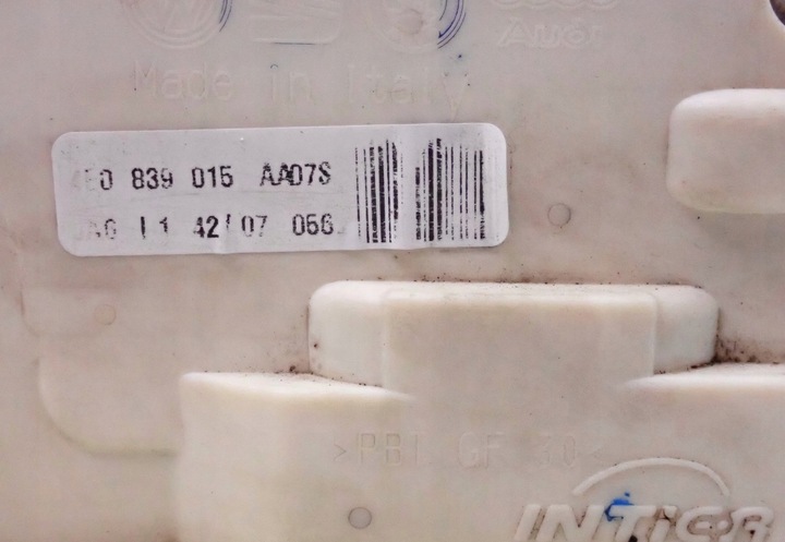 фото №10, Замок дверь левый зад доводчик audi a8 d3 4e0839015aa