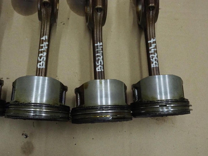 фото №6, Поршень шатун 2.4 t бензин volvo v70 ii s60 s80 xc70 b5244t 2000r