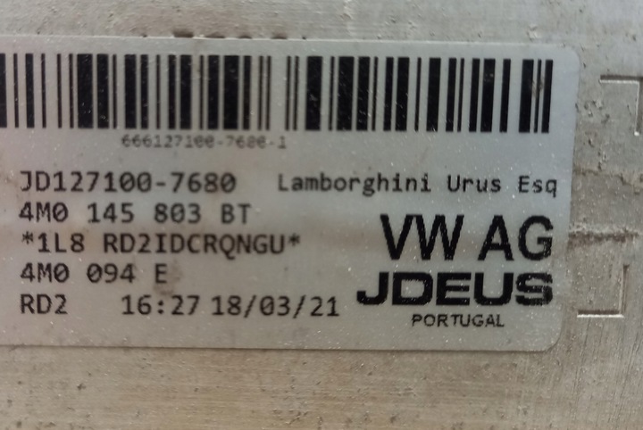 фото №8, Интеркулер левый audi rsq8 urus 4m0145803bt