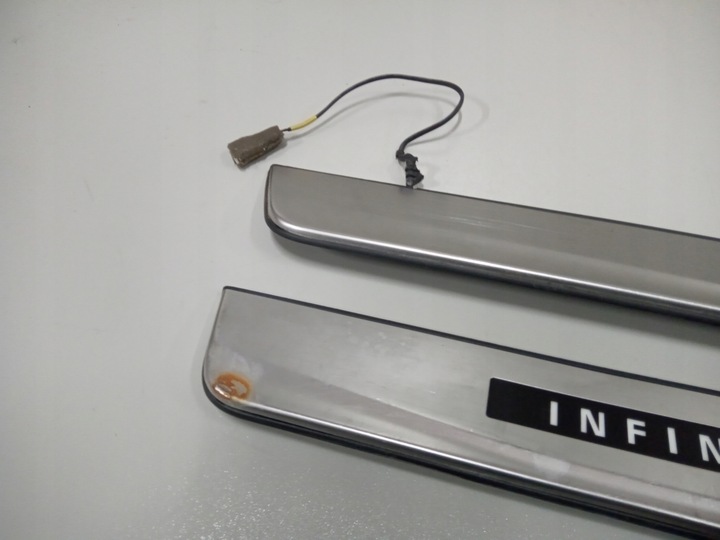фото №4, Планка накладка порога права ліва перед зад хром infiniti q50