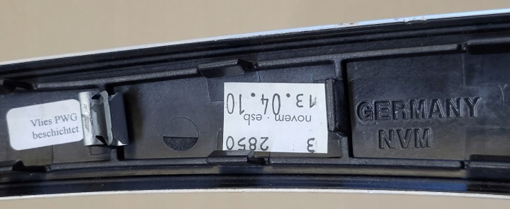 фото №13, Молдинг накладка dekor обшивка двері праві зад задня bmw 1 e87 oem номер алюміній