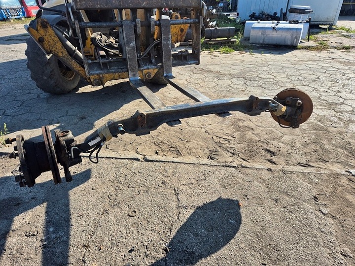 фото №1, Балка вісь передня підвішування поворотна опора ступиці man tgl євро 6 колеса 17,5