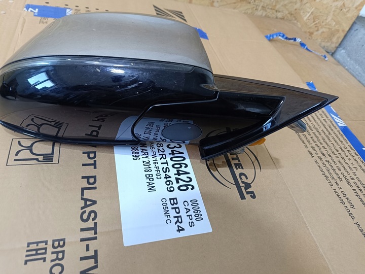 фото №11, Зеркало правые 5 pin европа x4 f26