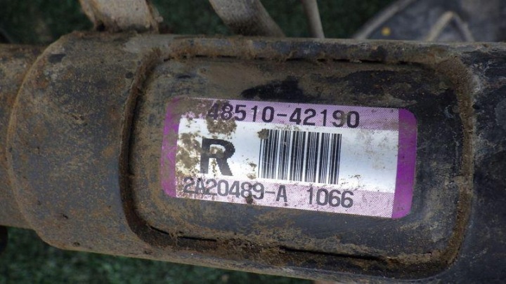 фото №8, Mcperson амортизатор поворотный кулак правое перед rav4 iii 2.2 d-cat 48510-42190