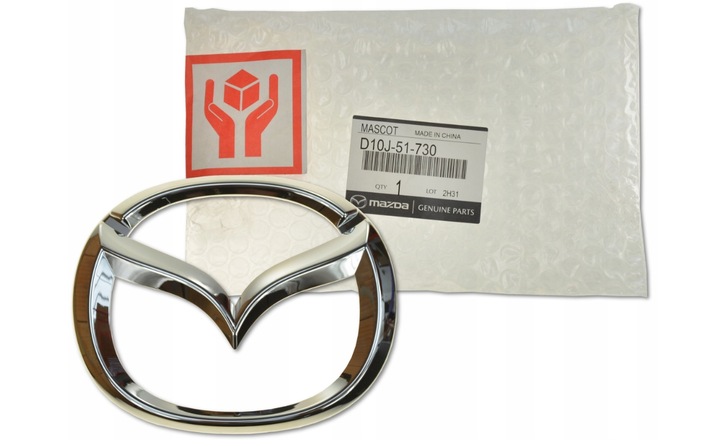 фото №1, Емблема знак логотип решітка перед оригінал mazda cx-3 dk 15- , d10j-51-730