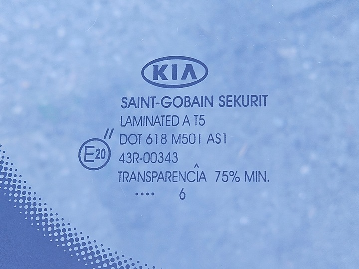 фото №10, Стекло передняя kia ceed i 2006-2010 861101h010