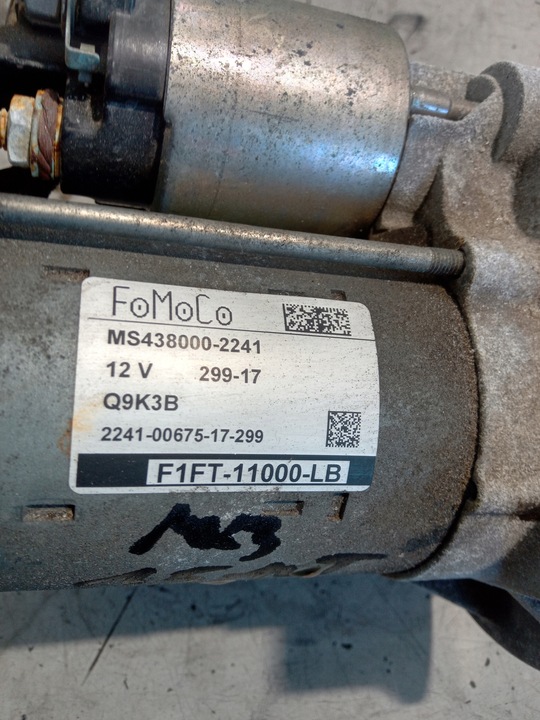 фото №3, Ford focus mk3 стартер f1ft-11000-lb 1.5 tdci
