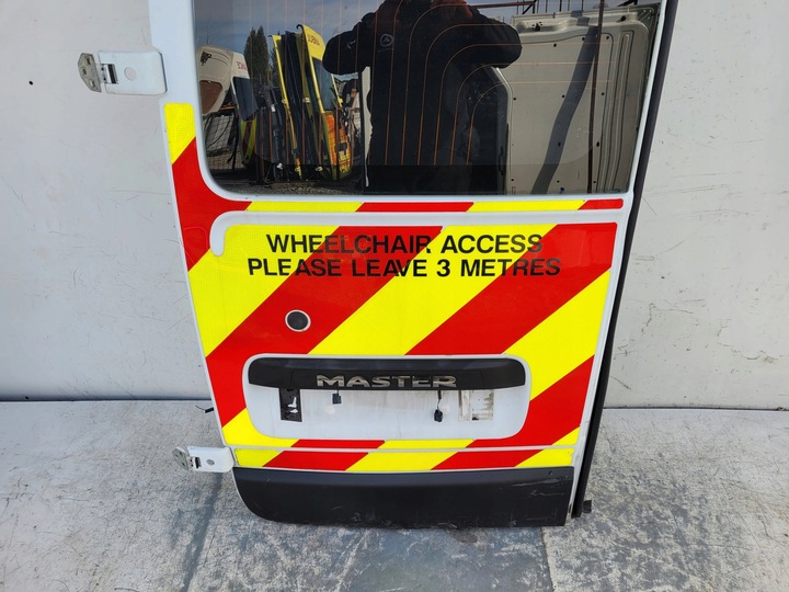 фото №3, Renault master iii 3 двері лівий ліві зад задні скло