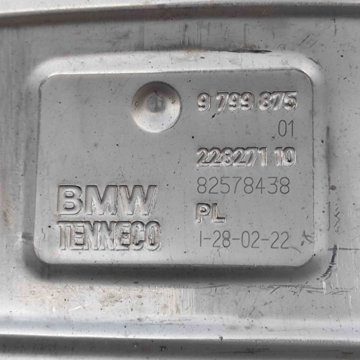 фото №7, Глушитель bmw 2 gran купе f44 9798937 24677208 2.0l 225kw 2022