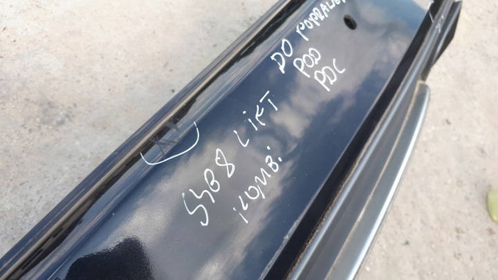 фото №7, S4 b8 рестайлінг бампер зад задній pod pdc універсал lz9y