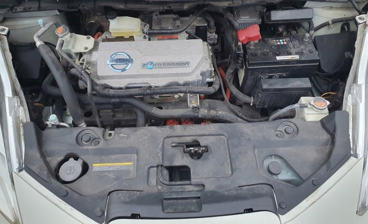 фото №9, Nissan leaf 1 i ze0 em61 насос компресор кондиціонера
