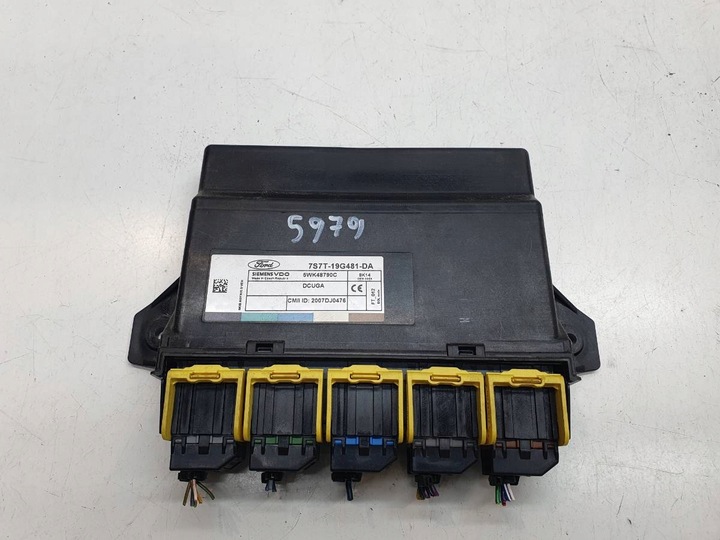 фото №1, Модуль блок управления комфорта ford mondeo mk4 7s7t-19g481-da