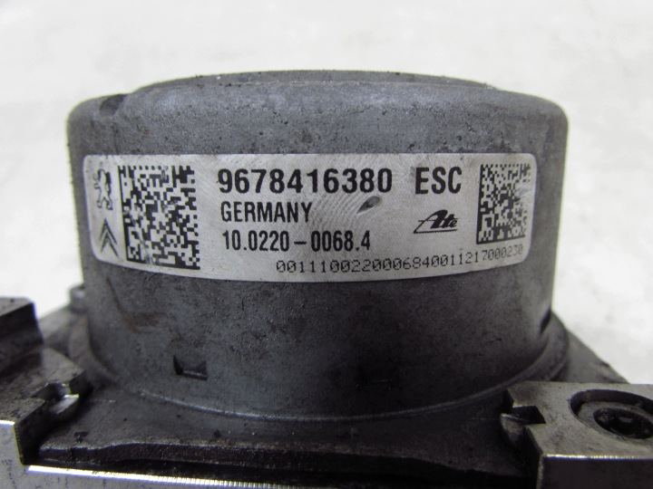 фото №6, Citroen c3 ii ds3 09-16 главный тормозной цилиндр модуль управления abs 9678416380 10.0915-11