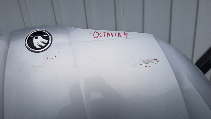 фото №10, Skoda octavia iv капот крышка двигателя красивая оригинал