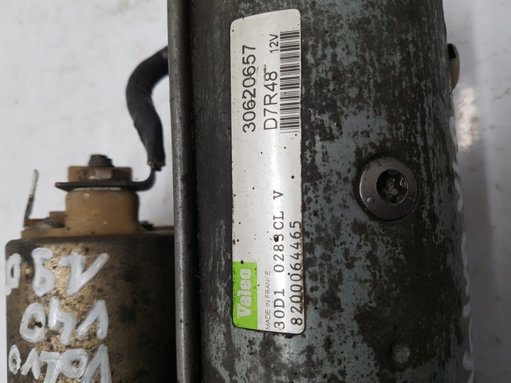 фото №7, Renault volvo s40, v40 стартер 30620657 d7r48