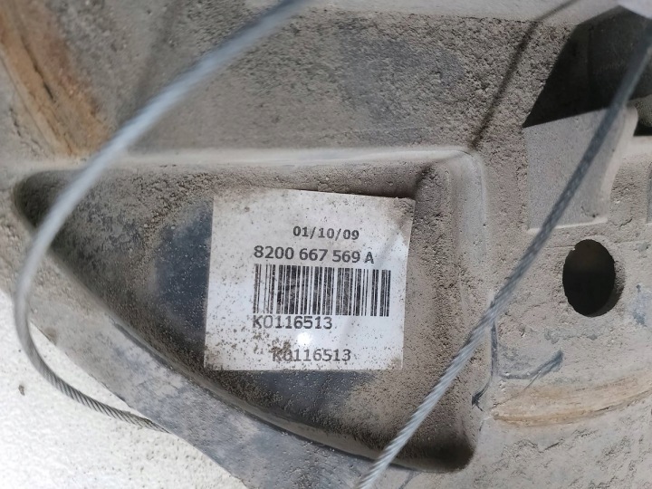 фото №8, Лебёдка крепление запасного колеса clio iii fl 8200269378 8200601401