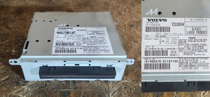 фото №1, Считыватель cd чейнджер volvo xc90 31260535 гарантия