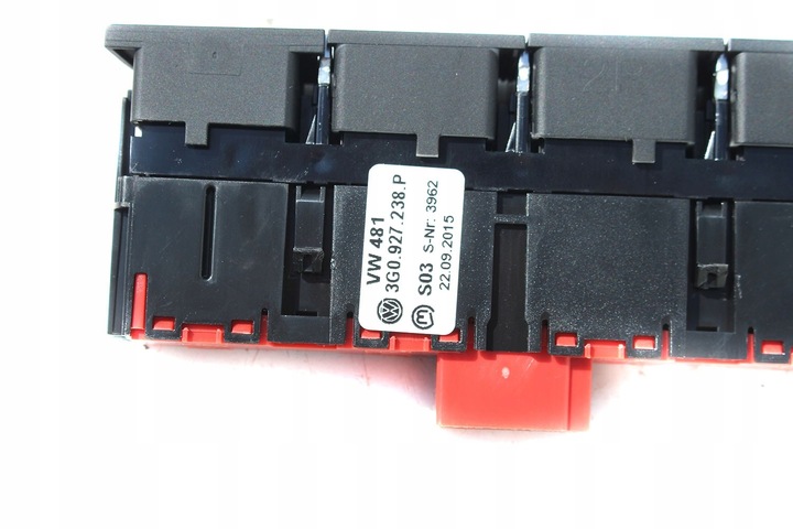 фото №9, Vw passat b8 arteon кнопка панель 3g0927238p обогрева руль переключатель