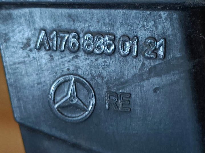 фото №12, Mercedes w176 кронштейн   кріплення бампера праве зад a1768850121