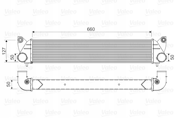 фото №11, Valeo интеркулер радиатор воздуха впускной suzuki sx4 1.9d 2.0d