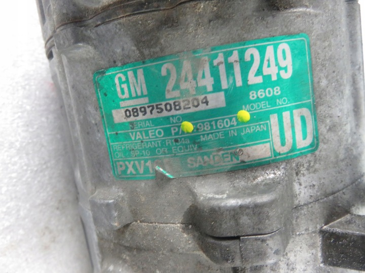 фото №7, Компрессор кондиционера opel vectra c 2.2 dti 16v 125 - y 22 dtr 981604