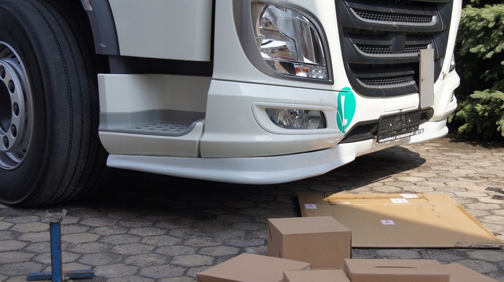 фото №6, Podzdzerzak спойлер daf xf 106