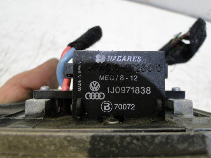 фото №8, Audi a2 резистор нагрівача резистор 1j0971838