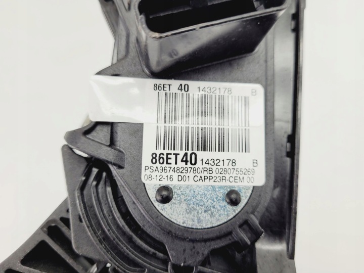 фото №5, Педаль потенциометр газа citroen c4 picasso ii 2013-2018 9674829780