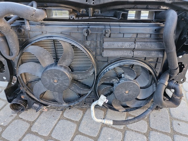 фото №12, Vw passat b6 pas переднее радиатор лампы bi-xenon kpl передняя часть