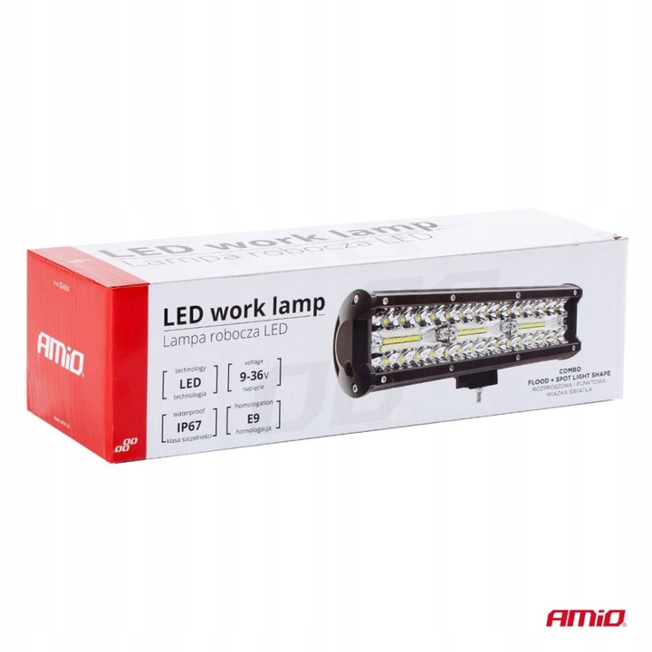 фото №10, Лампа робоча awl20 60led combo 9-36v