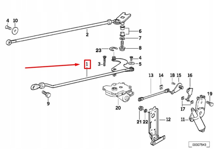 фото №9, Bmw 3 compact e36 convertible linkage rod 8174834 54348174834