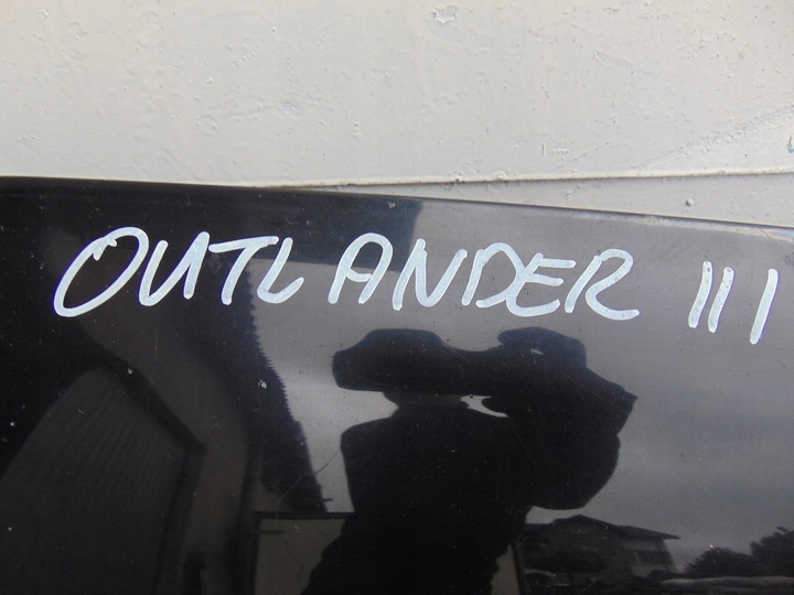 фото №16, Капот крышка двигателя mitsubishi outlander iii x42 чёрная демонтаж