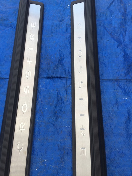 фото №2, Chrysler crossfire 05 06 07 планка na поріг декоративна накладка dekor