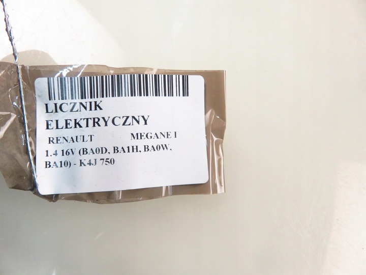 фото №13, Спідометр  renault megane i 1.4 16v 95 - k4j 750 p8200071820
