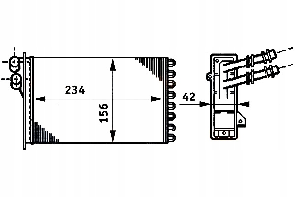 фото №1, Hella отопитель audi a3 1.6 8l1