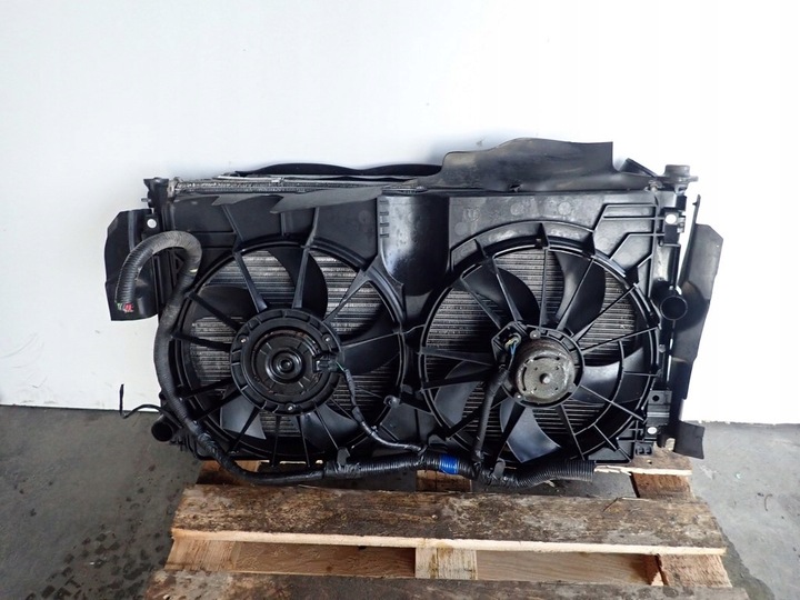 фото №3, Комплект радиатор вентилятор jeep compass 2.0crd 12r