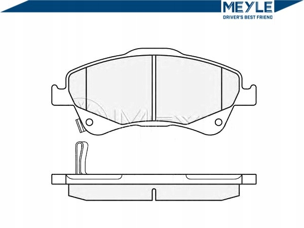 фото №3, Комплект тормозные колодки тормозных meyle 446502170 446502