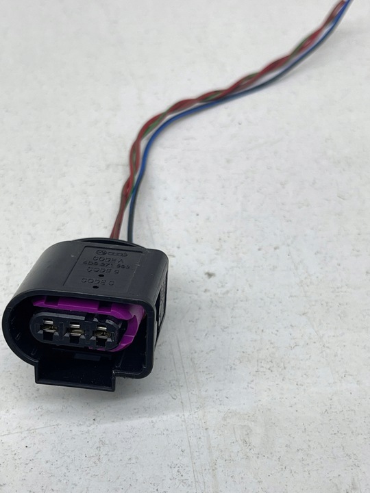 фото №5, Audi volkswagen seat skoda штекер роз'єм з'єднувач шланг 4d0971993