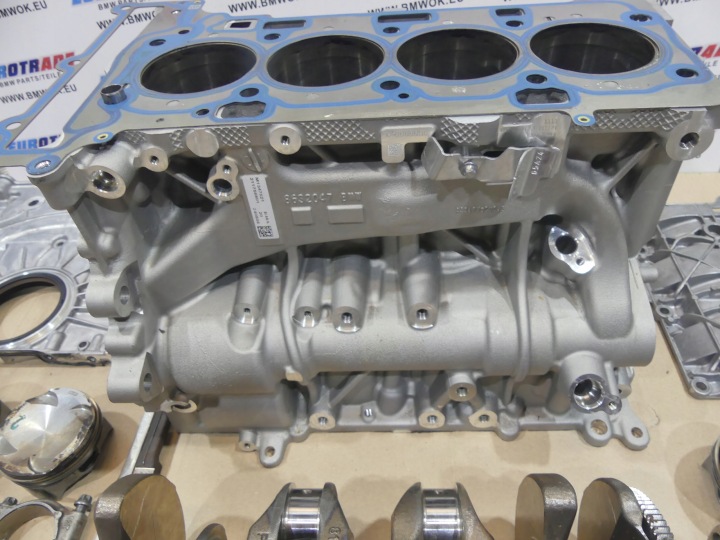 фото №12, Bmw f70 f74 f78 u06 u11 u12 блок  двигуна b48a20s вал колінчастий