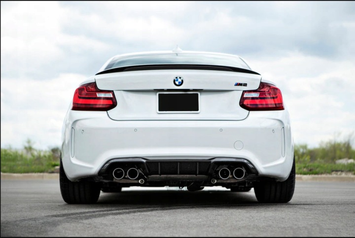 фото №13, Bmw 2 f87 m2 диффузор спойлер performance