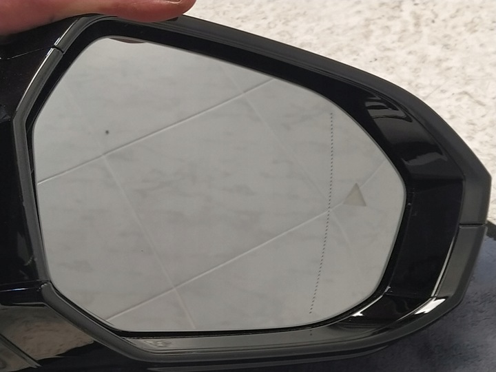 фото №14, Bmw 7 g70 m-power дзеркало зовнішні асистент асферичне праві 9+6 pin